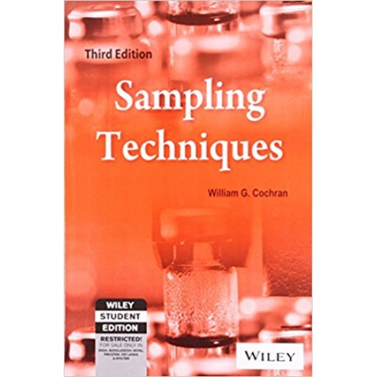 Sampling Techniques 3rd Edition 