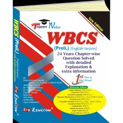 Toppers Notes WBCS Preli 24 years Question chapter wise Solved