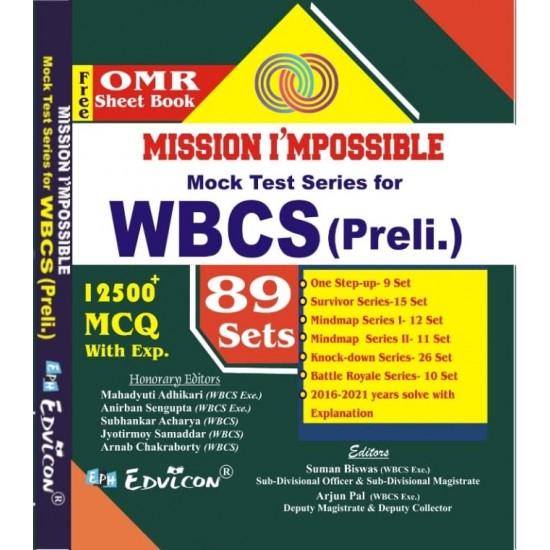 MISSION IMPOSSIBLE Mock Test Series for WBCS Prelims