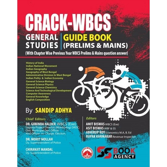 CRACK WBCS General Studies Guide Book (Prelims + Mains) English