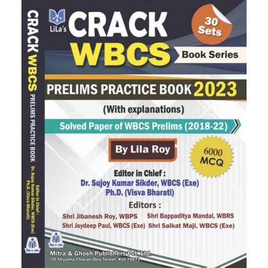 CRACK WBCS  Prelims Practice Book 2023 English