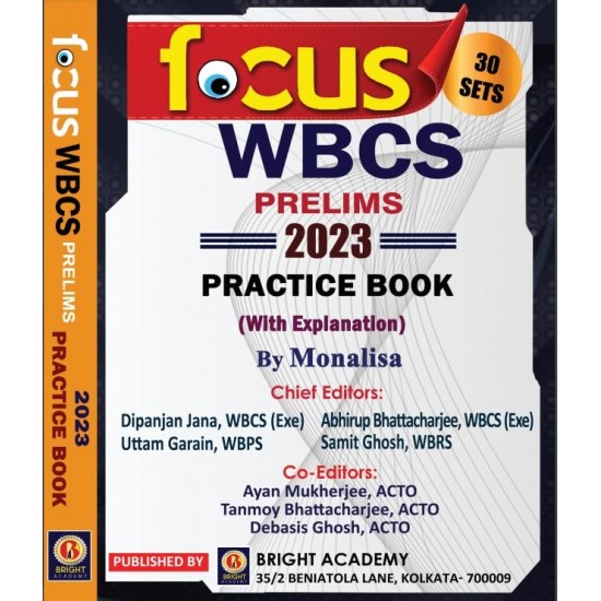 Focus WBCS Prelims 2023 Practice Book (English)