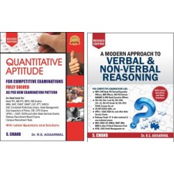 Quantitative Aptitude and Verbal & Non Verbal Reasoning