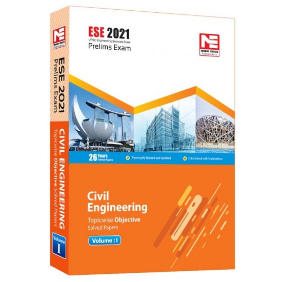 Civil Engineering Topicwise objective Solved Paper vol-1 (2021)