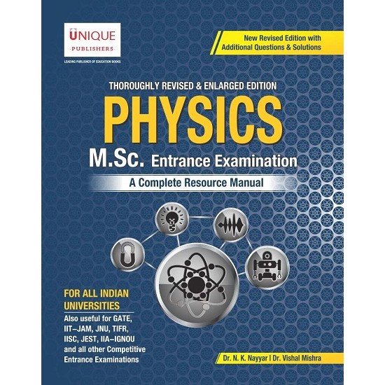 Physics MSc Entrance Examination (N K Nayyar)