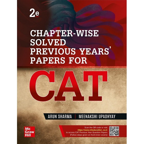 Chapter-Wise Solved Previous Years' Papers for CAT (Arun Sharma, Meenakshi Upadhyay)