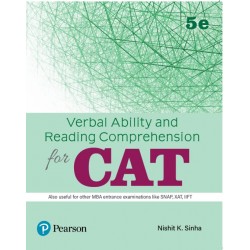 Verbal Ability and Reading Comprehension for CAT 5th edition, (Nishit K. Sinha, 2023)