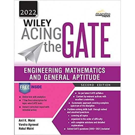 GATE: Engineering Mathematics and General Aptitude 2nd Edition (2022)