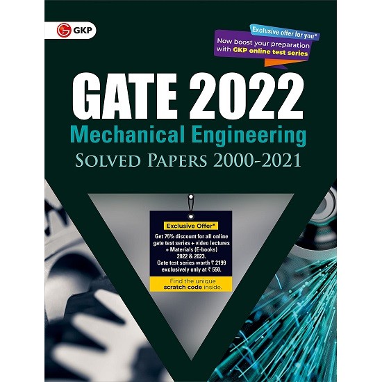 GATE 2022 - Mechanical Engineering Solved Papers (2000-2021)