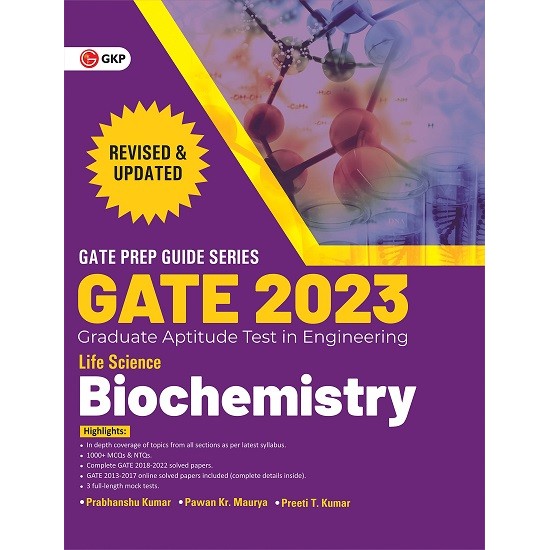 GATE Life science Biochemistry 2023