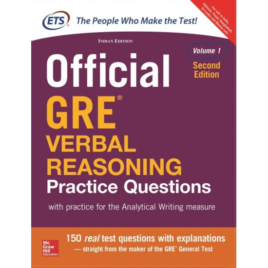 Official GRE Verbal Reasoning Practice Questions Vol - 1