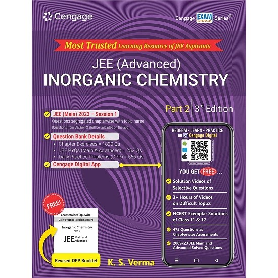 Inorganic Chemistry for JEE Advanced, Part 2, 3rd edition (K S Varma)