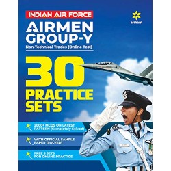 30 Practice Sets Indian Air Force Airman Group 'Y'