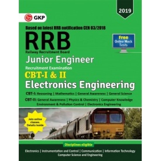 RRB (Railway Recruitment Board) 2019 - Junior Engineer CBT -I & II - Electronics Engineering