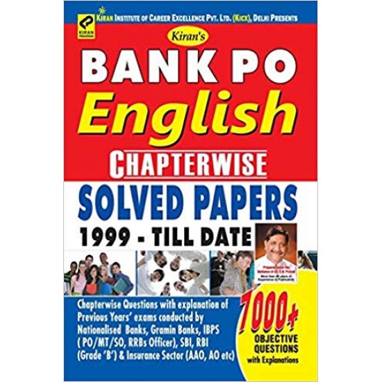 Bank PO English Chapterwise Solved Papers 1999 Till Date