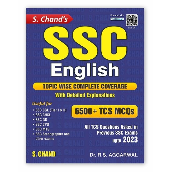 SSC English 6500+ TCS MCQs (R S Aggarwal)