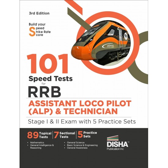 Disha 101 Speed Test for RRB Assistant Loco Pilot (ALP) 