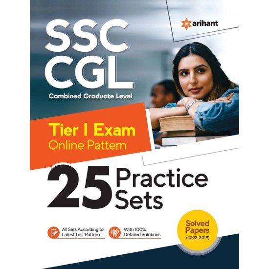 SSC CGL 25 Practice Sets Tier I Exam Graduate Level