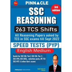 Pinnacle Ssc Reasoning 263 Tcs Shifts 3rd Edition