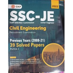 SSC JE Civil Engineering solved paper 2022