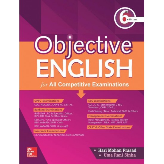 Objective English - For All Competitive Examinations 6th Edition