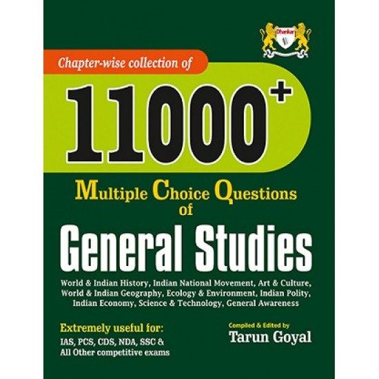 Dhankar 11000 General Studies (MCQ, Tarun Goyal) 