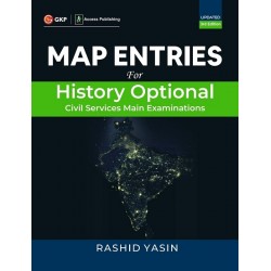 Map Entries for History Optional (Rashid Yasin)