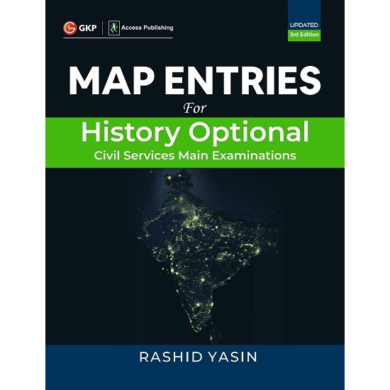 Map Entries for History Optional (Rashid Yasin)