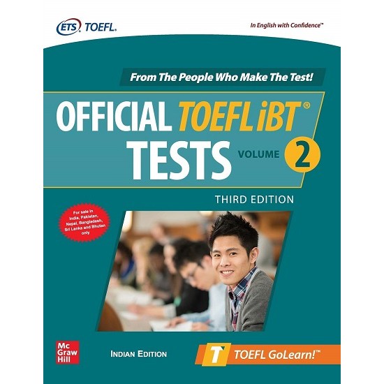 Official TOEFL IBT Tests Volume 2 with DVD 3rd Edition