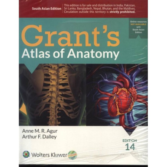 Grants Atlas of Anatomy 14th Editon