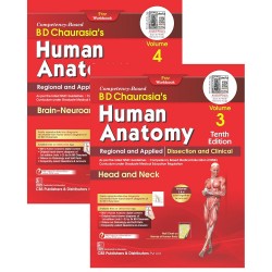 BD Chaurasia Human Anatomy, Vol - 3 & 4, 10th Edition