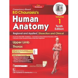 BD Chaurasia Human Anatomy Volume - 1, 10th Edition