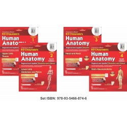 BD Chaurasia's Human Anatomy 10th Edition (Combo pack)