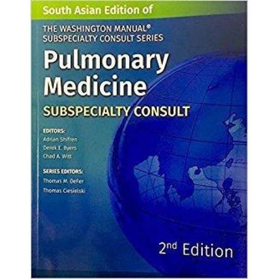 The Washington Manual Pulmonary Medicine Subspecialty Consult 2nd Edition