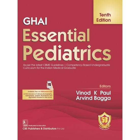 Ghai Essential Pediatrics 10th Edition