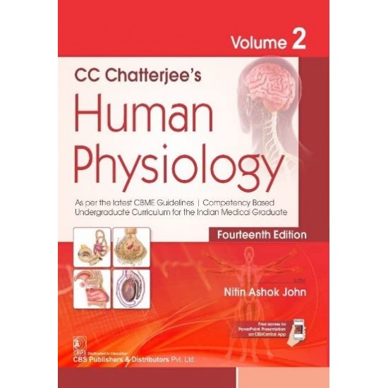 CC Chatterjee's Human Physiology Volume 2 14th Edition (Nitin Ashok John)