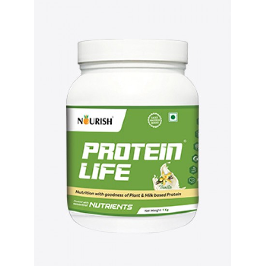 Nourish Protein Life 1 Kg (Vanilla)