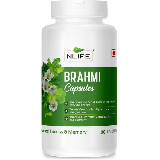 NLIFE Brahmi 90 Capsules 