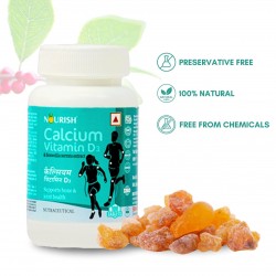 Nourish Calcium Vitamin D3 100 Tablets