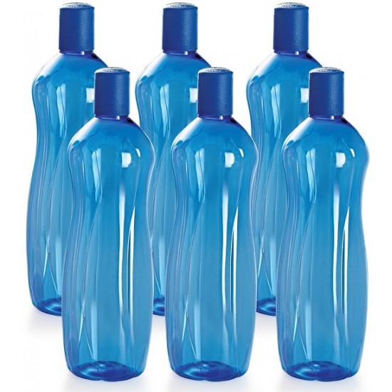 Cello Water Bottle 1000 Ml Pack Of 6 On Lowest Price At Mysuperday In