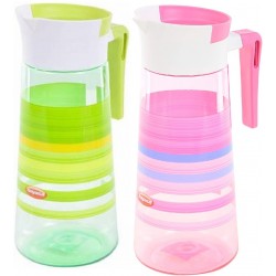 Nayasa Tazio Water Jug 1.5L (Pink & Green, Pack of 2)