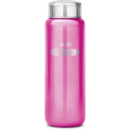 Milton unisteel Aqua 750ml Bottle (Pink)