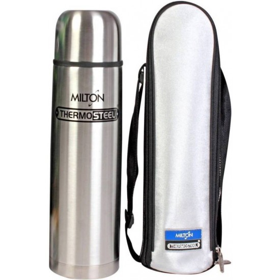 Milton thermosteel Flip lid 1000ml (Silver)