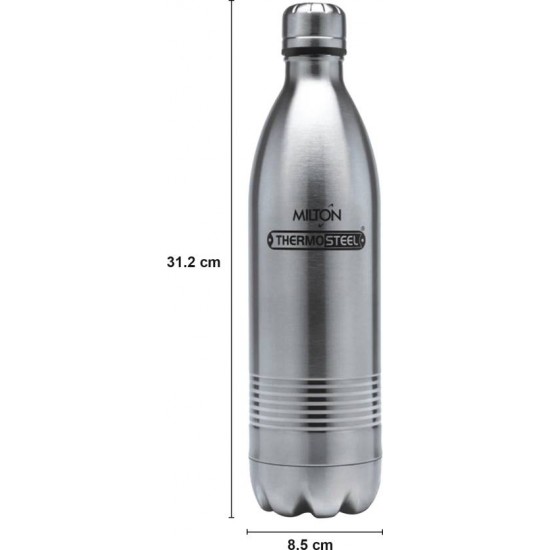 Milton Thermosteel Duo 750DLX 700 ml Flask (Silver)