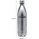 Milton Thermosteel Duo 750DLX 700 ml Flask (Silver)