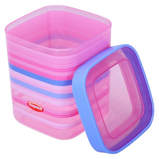 Nayasa Fusion DLX Plastic Container (1000ml, pack of 3)