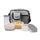 Milton Meal Lunch Box 3 Containers (Grey)