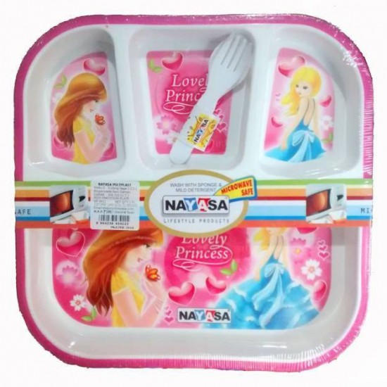 Nayasa barbie Plate (Pink)