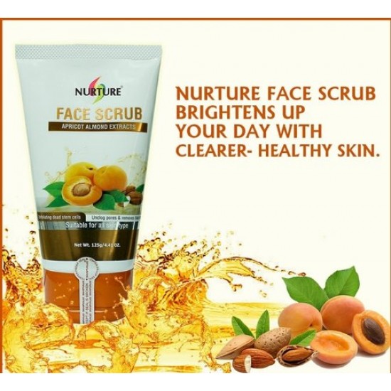 Nurture Apricot Almond Scrub (Pack of 2)