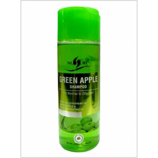 Green Apple Shampoo With Aloe Vera 220 ML (Pack of 2)